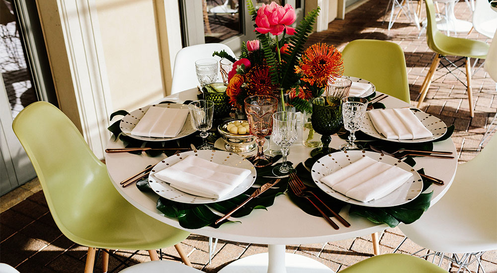 Event Gallery - Modern Tropical Corporate Party: California