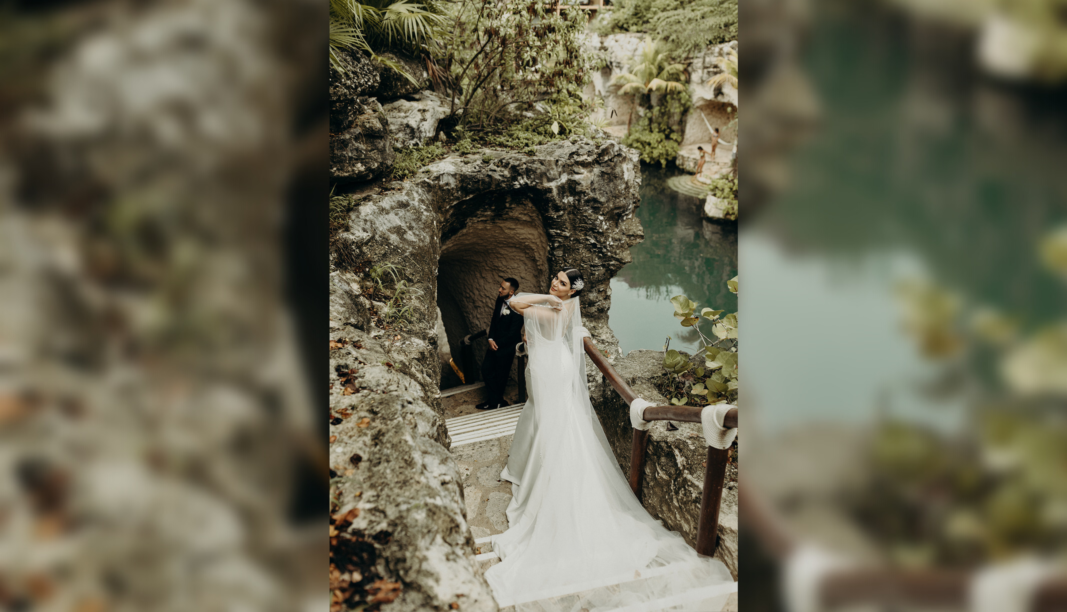 Enchanted Underground Cave Wedding | Tulum