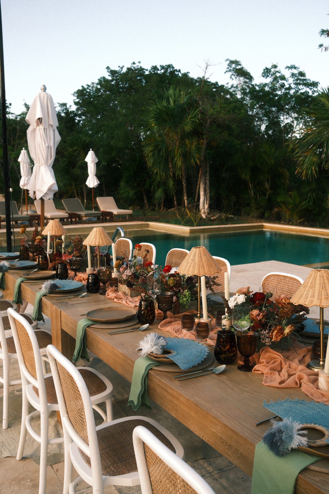 Poolside Dinner Experience at Alila Mayakoba